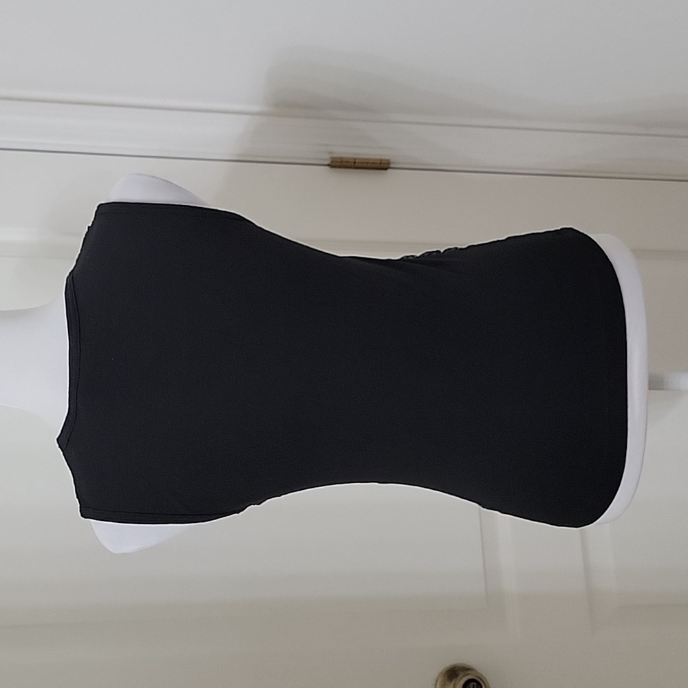 Mossimo Supply Co. Black Sequin Sleeveless Top - Picture 4 of 10